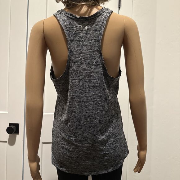 Under Armour Gray/Black Tank Top Size Medium - Picture 4 of 5